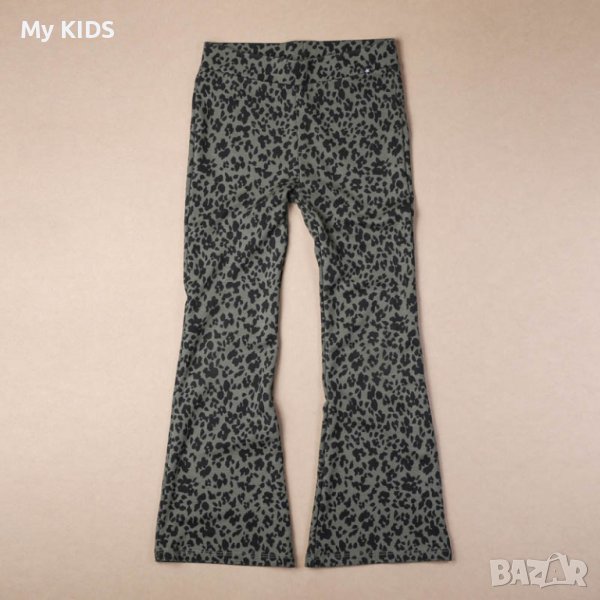 панталон/клин чарлстон/разкроен/flare fit на шарки 116 6-7 122 7-8 128 8-9 134 140 146 152 170, снимка 1