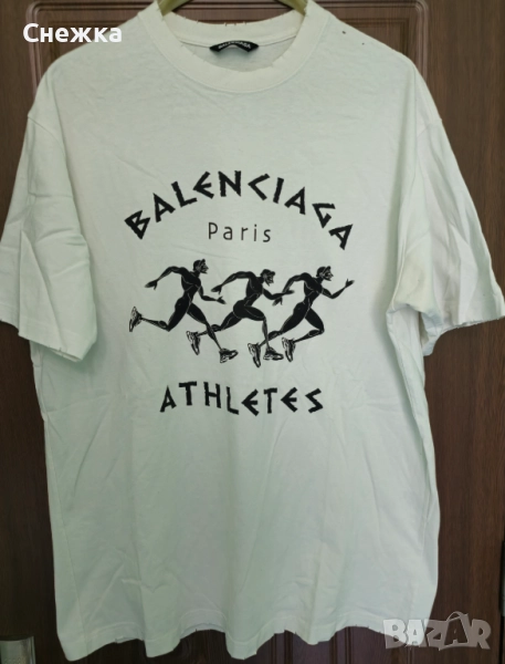 Мъжка тениска Balenciaga oversized , снимка 1