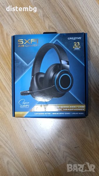Геймърски слушалки с микрофон CREATIVE SXFI Air Gamer | Open box | , снимка 1