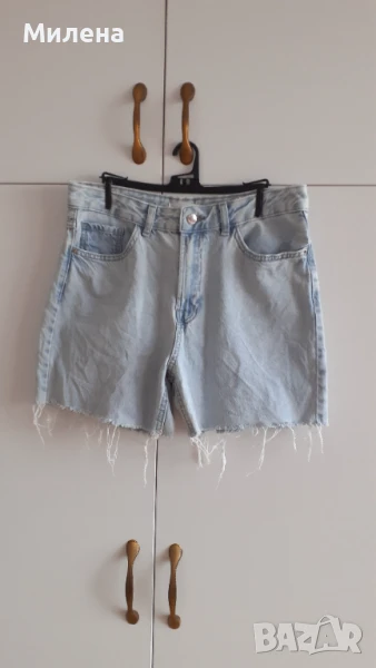 НОВИ къси дънки Sinsay размер 38, снимка 1