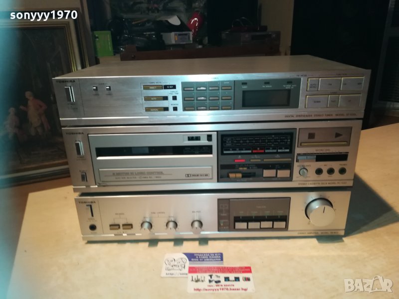 TOSHIBA AMPLI & DECK & TUNER 2712201629, снимка 1