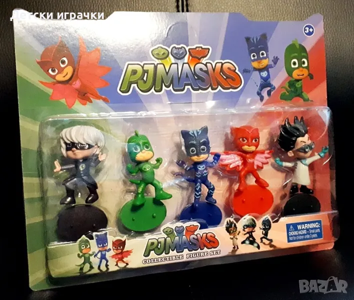 Фигурки Пи Джей Маск, PJ Masks, 6 броя, комплект , снимка 1