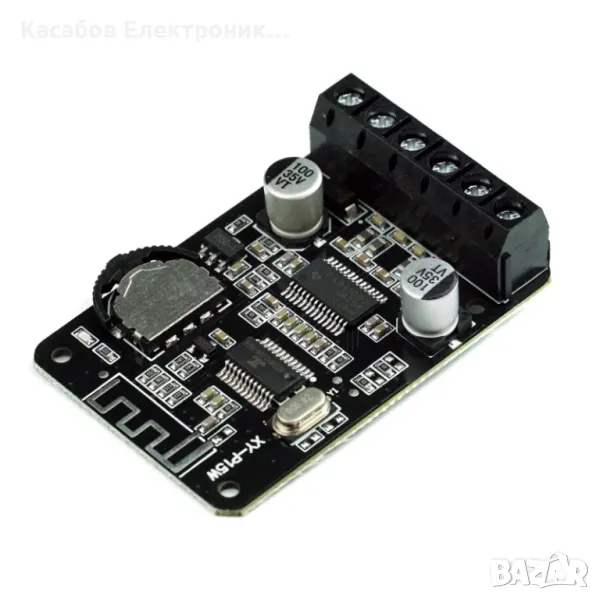 XY-P15W Bluetooth Аудио усилвател 2x30W 8V-24V, снимка 1