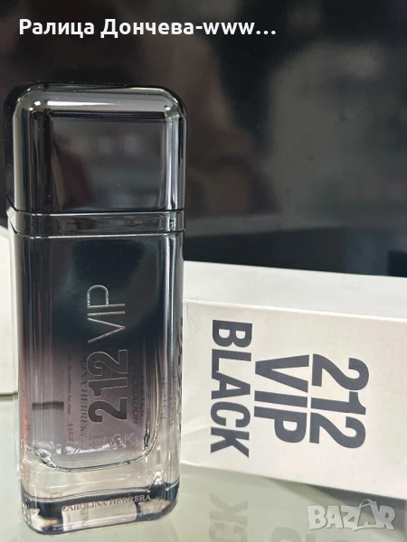 Парфюм в транспортна опаковка-Carolina Herrera-212 Vip Black EDP for men, снимка 1