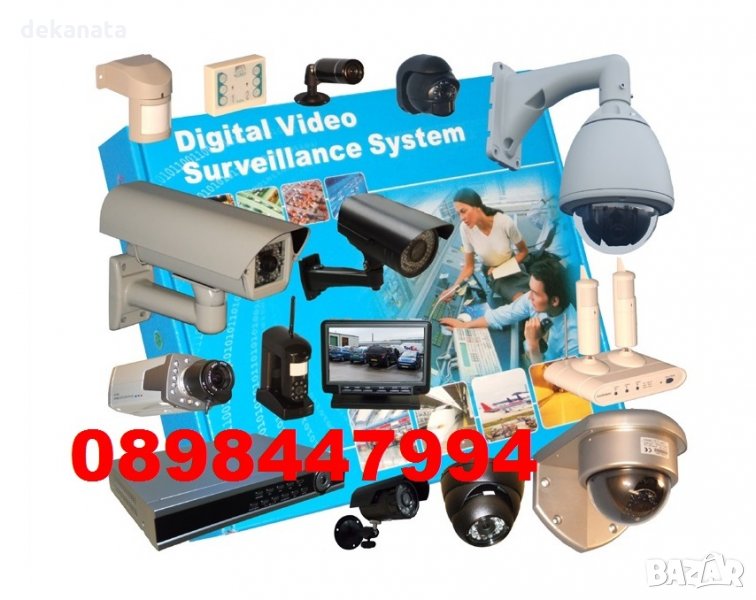 Видеонаблюдение, камери, DVR-и - Монтаж, настройка, продажба, доставка, снимка 1