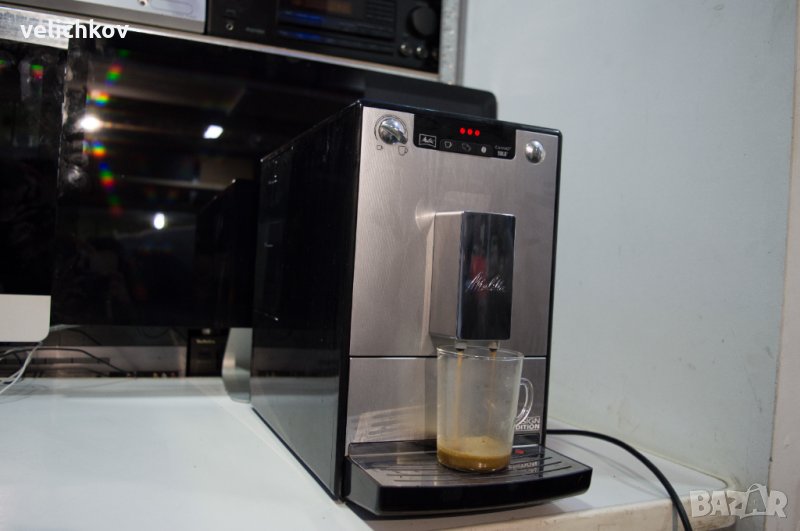 Кафеавтомат Melitta® Solo, 15 bar, 1.2 л, Сребрист, снимка 1