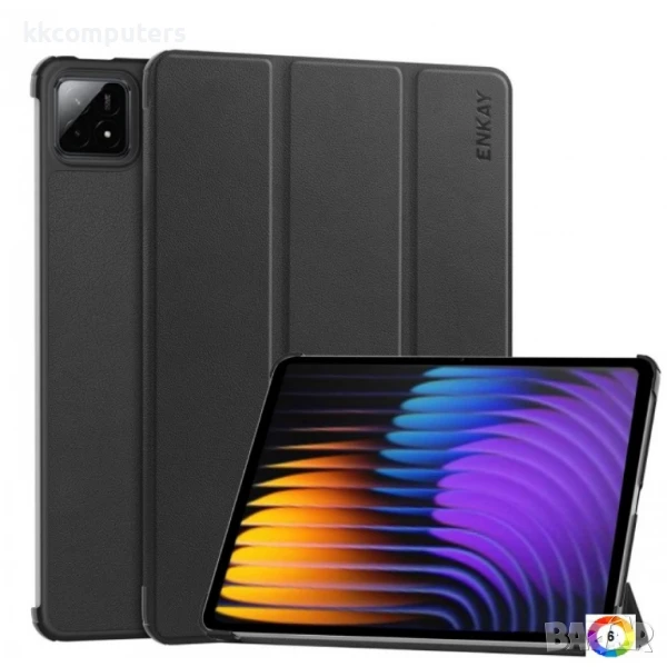 Xiaomi Pad 7 / 7 Pro ENKAY Кожен Калъф и Протектор, снимка 1
