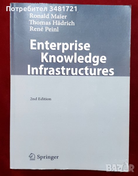 Инфраструктура на познанието в компаниите / Enterprise Knowledge Infrastructures, снимка 1
