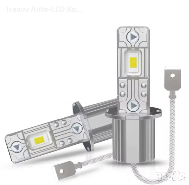 LED Крушки H3 80W, снимка 1