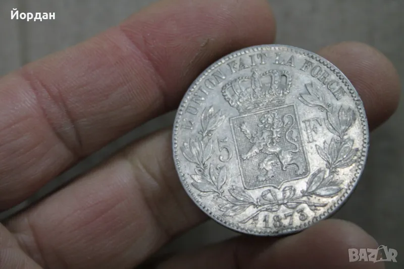 ''5 франка'' 1873-та година, снимка 1