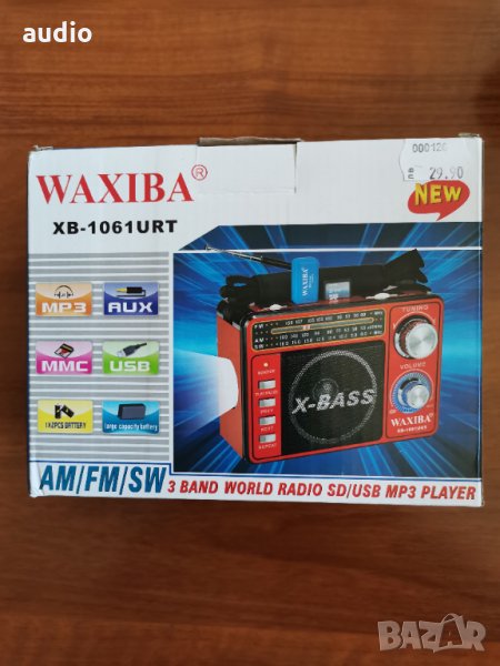 Радиоприемник WAXIBA XB-1061URT с USB, снимка 1