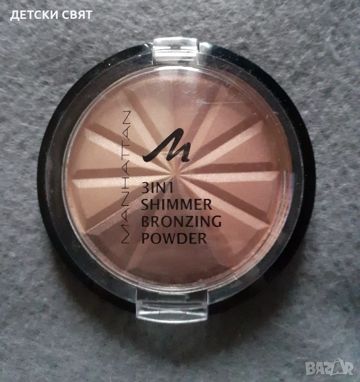 Нова блестяща бронзираща пудра Manhattan, снимка 1