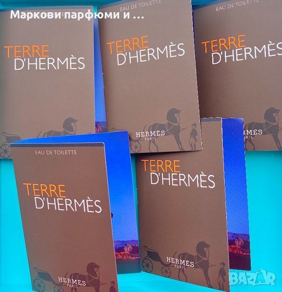 Парфюм Hermes - Парфюмна Мостра, 2 мл, Terre D'Hermes EDT, снимка 1