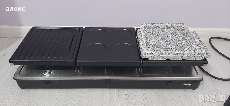 Livoo Раклет фондю уред за 12 души | 1650 W, снимка 1