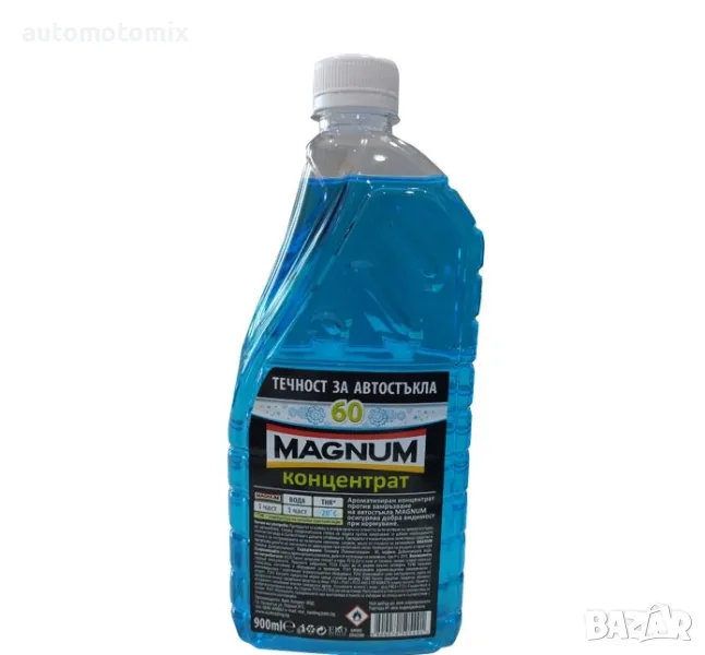 Течност за автостъкла концентрат 900мл - MAGNUM до -60ºC,181990, снимка 1