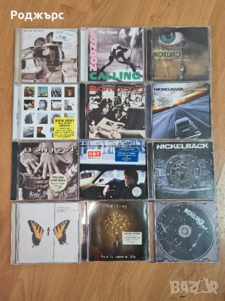 ЛОТ(2) - Nickelback, The Clash, Bon Jovi, Paramore, The Fray, снимка 1