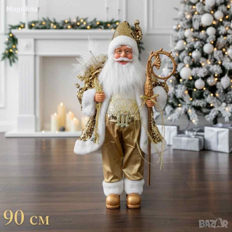 Материали: текстил, изкуствена брада, пластмаса, метални и декоративни елементи , снимка 1