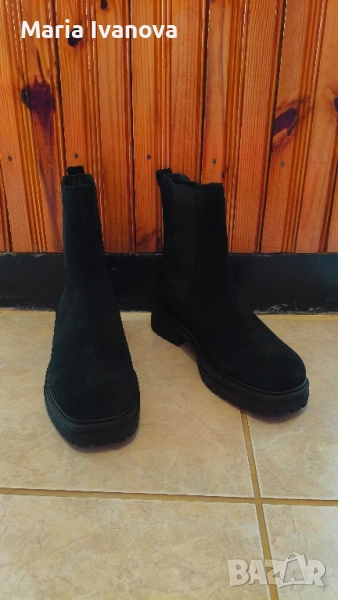 Велурени боти ABOUT YOU 38 номер , снимка 1