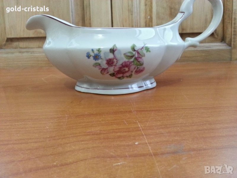 Стар български порцелан сосиера, снимка 1