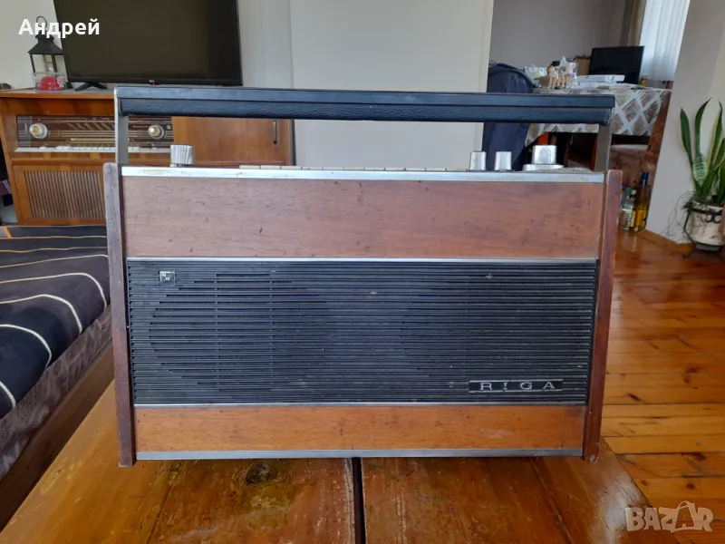 Старо радио,радиоприемник Рига,Riga 103, снимка 1