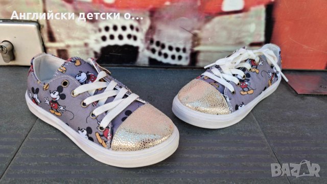 Английски детски кецки-Mikey Mouse, снимка 1