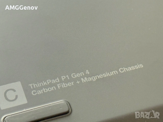 16’QHD+ IPS 600nits/i7-11850H/Thinkpad P1 Gen 4/RTX A2000/32B DDR4/512, снимка 10 - Лаптопи за работа - 53887029