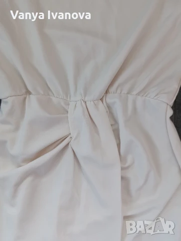 Sheilay  рокля цвят крем, снимка 4 - Рокли - 50839107