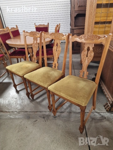 Антични Столове-3бр.-внос от Германия!ОБЯВЕНАТА ЦЕНА Е ЗА БРОЙ!