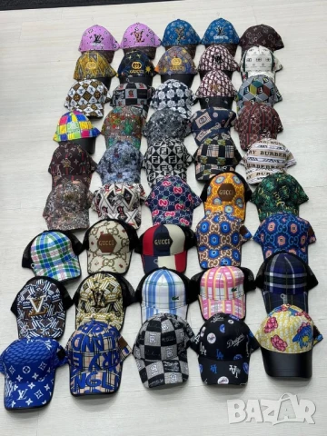шапки с козирка gucci calvin klein louis vuitton versace dior , снимка 4 - Шапки - 51029740