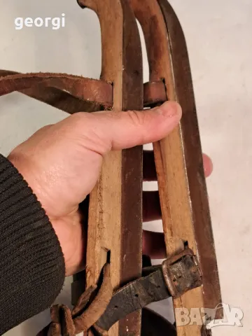 ретро скандинавски кънки за лед  22/6, снимка 7 - Антикварни и старинни предмети - 49251806