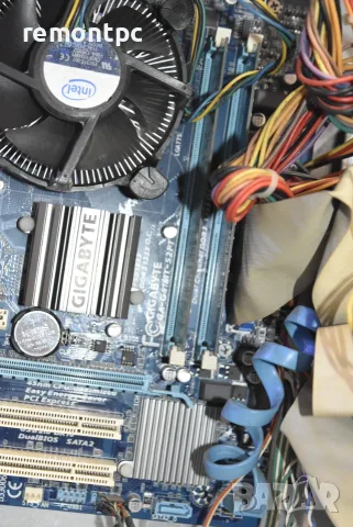 Двуядрен компютър за 10 евро - E6500 4 GB DDR3 - готов за работа, снимка 3 - Работни компютри - 56106174