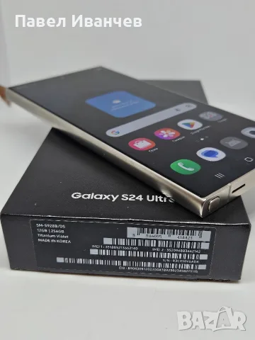 ТОП Samsung Galaxy S24 Ultra 5G 256Gb/12Ram Titanium Violet, снимка 8 - Samsung - 56074221