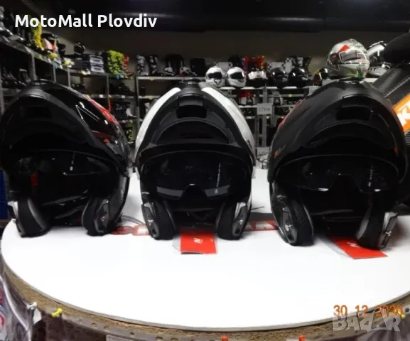 Нов Модел! 2021 Модуларна Мото Каска NITRO F 390 UNO черен мат, снимка 2 - Аксесоари и консумативи - 49242888