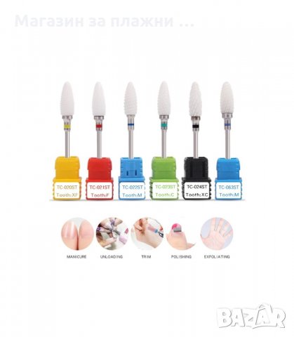 КЕРАМИЧНИ НАКРАЙНИЦИ, ФРЕЗИ ЗА ЕЛЕКТРИЧЕСКА ПИЛА - код  3092