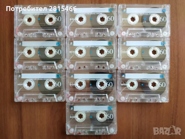 ЛОТ 10бр. SONY EF C60, снимка 4 - Декове - 47808996