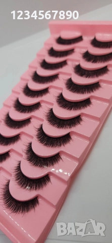 3D Мигли 10 чифта, снимка 5 - Други - 52687472