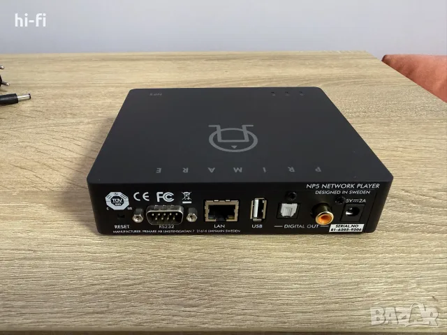 Primare NP5 Prisma Streaming Transport, снимка 5 - Ресийвъри, усилватели, смесителни пултове - 56508067