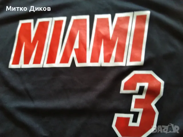 Miami Heat NBA  Dwyane Wade #3 баскетболни тениски домакини и гости размер М, снимка 13 - Баскетбол - 49910818