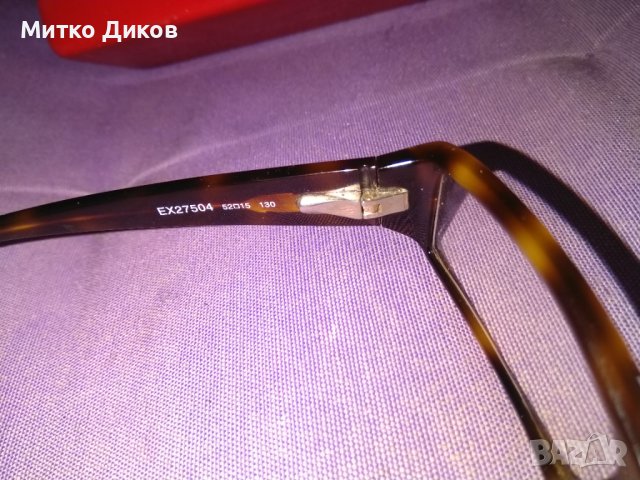 Exte EX 27504 маркови италиански очила за рамки-с диоптер 0-размер 52-15 130 diopter 0 made in Italy, снимка 9 - Слънчеви и диоптрични очила - 42026858