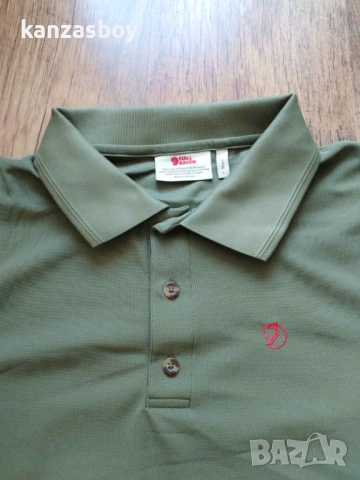 Fjällräven Crowley Piqué Shirt - страхотна мъжка тениска М, снимка 3 - Тениски - 54290484