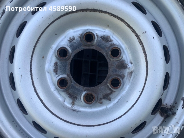 4бр.Оригинални джанти + ГУМИ 235/65/16C 16цола 6x130 за Mercedes Sprinter(2006-2024),Vw Crafter(2006, снимка 9 - Гуми и джанти - 51808913