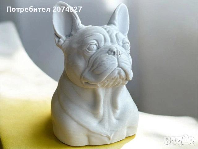 French Bulldog Bust / Фреснки булдог бюст, снимка 4 - Декорация за дома - 53368871