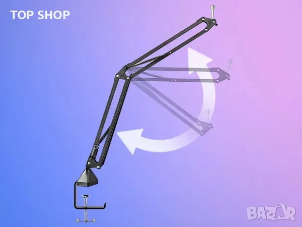 TONOR USB комплект микрофон с RGB за игри подкаст YouTube TikTok микрофон за компютър, снимка 6 - Микрофони - 49058023