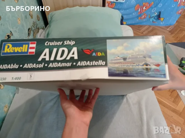 Сглобете модел Revell - Круизен кораб AIDA (blu, sol, mar, stella), снимка 4 - Други игри - 55957679