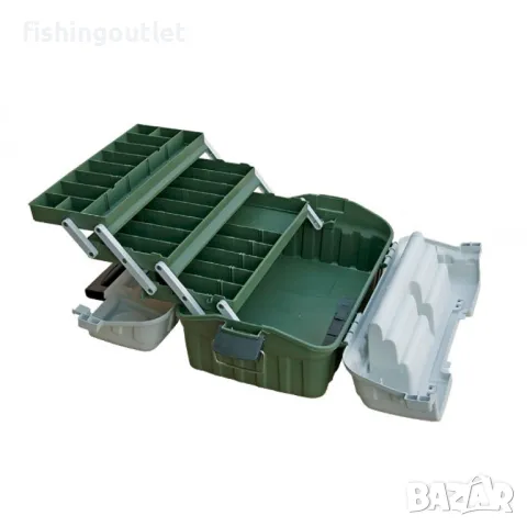 Рибарски куфар с 4 отделения Formax 015 с отделение за воблери, снимка 2 - Такъми - 49486724