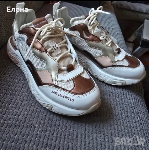 Сникърси Karl lagerfeld , снимка 7 - Маратонки - 53896211