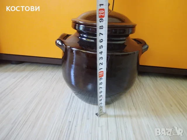 Керамично гърне + 2 гювечета , снимка 5 - Съдове за готвене - 56413618