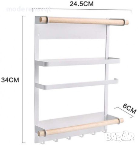 Магнитен кухненски органайзер за хладилник, снимка 8 - Други - 42501097