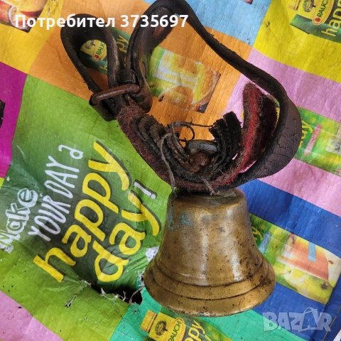 Малка бронзова камбанка., снимка 3 - Други стоки за животни - 53882098