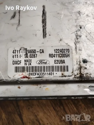 Компютър Двигател ECU , Ford Connect , 4T1112A650CA, снимка 3 - Части - 56257341